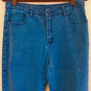 DG2 Diane Gilman BootCut Jean Caribbean Blue Sz 10